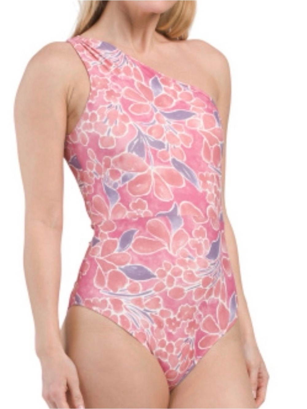 Summersalt Sidestroke Floral Print Swimsuit